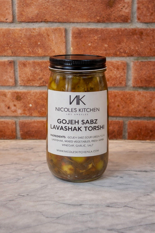 GOJEH SABZ LAVASHAK TORSHI: SPECIAL EDITION-BATCH 4 ( PRE- ORDER- MAY 25th)